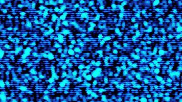 Abstract blue bright bokeh Space background Magic concept Light effect video