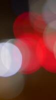A Beautiful Abstract Design Featuring Bokeh Lights with Colorful, Radiant Circles video