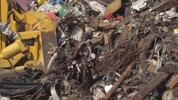 Household Waste Tractor Recycling video